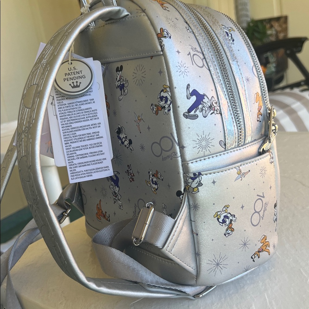 Disney Silver Mini Backpack - Picture 13 of 17